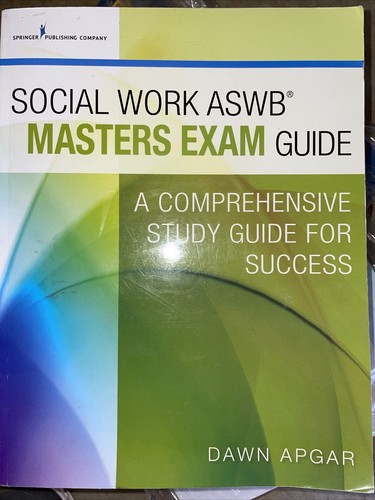 Social Work ASWB Masters Exam Prep Guide by Dawn Apgar (2015, Trade ...