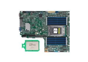 AMD EPYC 7K62 48 Cores 96 Threads CPU + Supermicro H11SSW-NT combination - Bild 1 von 6