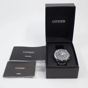 Citizen Wristwatch Attesa Eco-Drive Radio-Controlled Double Direct Flight Analog - Picture 1 of 12