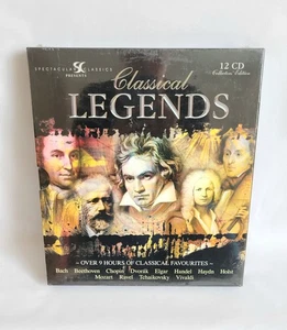 Classical Legends 12 CD Box Set - Twelve Greatest Classical Composers New Sealed - Picture 1 of 6