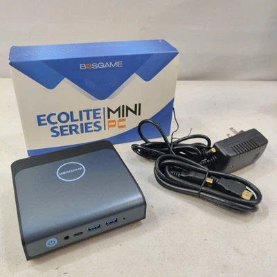 BOSGAME Series Mini PC Computer B100 Intel N100 Processor 16GB Ram NO SSD/OS - Image 1 of 4