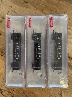 Set Of 3 Union Pacific 50’ Thrall High Side Gondola 81000 Coal Liner N Scale - Image 1 of 4