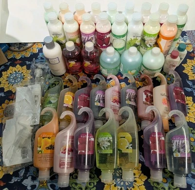 MASSIVE lot of Avon Naturals products: Lotion, Shower Gel, Soap,40+ items Sealed - Image 1 of 4