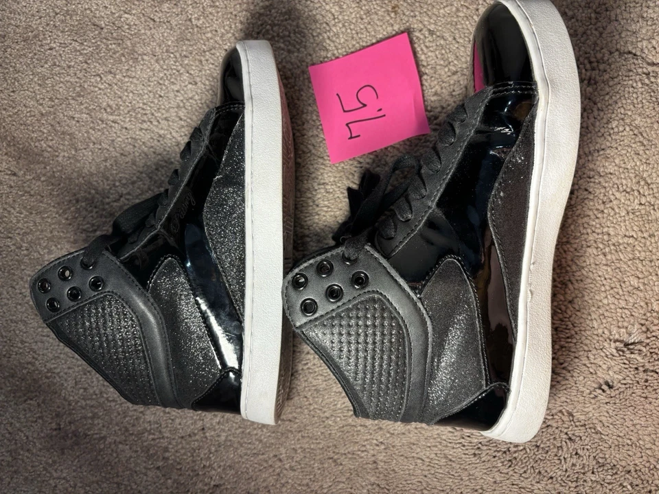 Tênis de dança Pastry Glam Pie glitter - Prata. Feminino tamanho 10 - Imagem 1 de 4