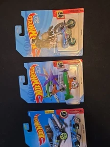 hot wheels lot HW Daredevils motorcycle plane staion wagon new - Picture 1 of 10