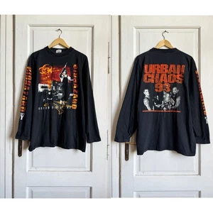 Vintage Biohazard 1992 Urban Chaos Longsleeve Merch - Bild 1 von 8