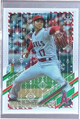2021 Topps Holiday Shohei Ohtani #HW80 Angels - Image 1 of 2