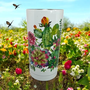 Brumate Hopsulator Slim Succulents Cactus Floral Can Cooler D/C OOP RARE HTF - Picture 1 of 11