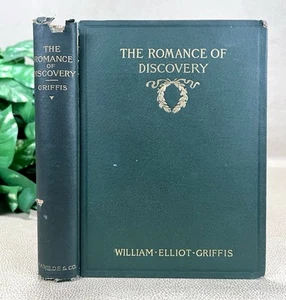 The Romance of Discovery by William Griffis Illustrated by Frank Merrill 1897 HC - Picture 1 of 21