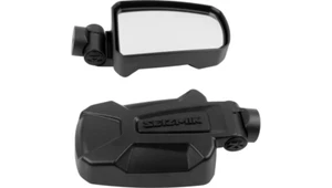 NEW SEIZMIK 18072 Pursuit Side View Mirrors - Black - Rectangle -OFFROAD/UTV/ATV - Picture 1 of 5