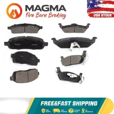 前后陶瓷刹车片套件适用于雪佛兰Uplander别克Terraza VPG MV-1 — 第 1/3 张图片