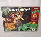 Nintendo 64 Jungle Green Konsolenset - Esel Kong 64 Set mit Box und Styropor