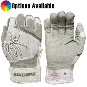 Spiderz PRO Adult Baseball/Softball Batting Gloves
