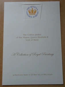 Isle of Man - 2002 Golden Jubilee Royal Paintings collectors pack MNH. - Picture 1 of 2