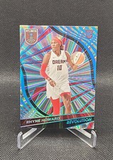 2022 Panini WNBA Revolution #89 Rhyne Howard RC Sunburst /75 Atlanta Dream