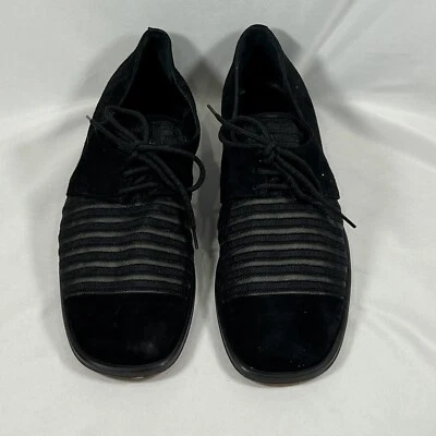 Joan & David Gamuza y Malla Con Cordones Damas Pisos De Colección Estilo Cápsula Lujo Talla 7.5 Foto 1 de 4