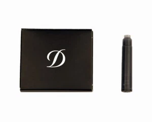 S.T. DUPONT FOUNTAIN PEN INK 1X6 CARTRIDGES BLACK INCHIOSTRO STILOGRAFICA 040110 - Imagen 1 de 1