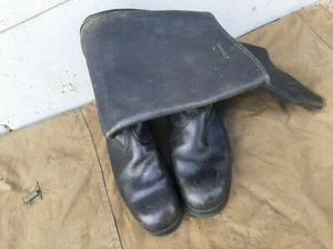 Soviet russian calfskin field army boots rubber sole size 42 Ш wide - Picture 1 of 11
