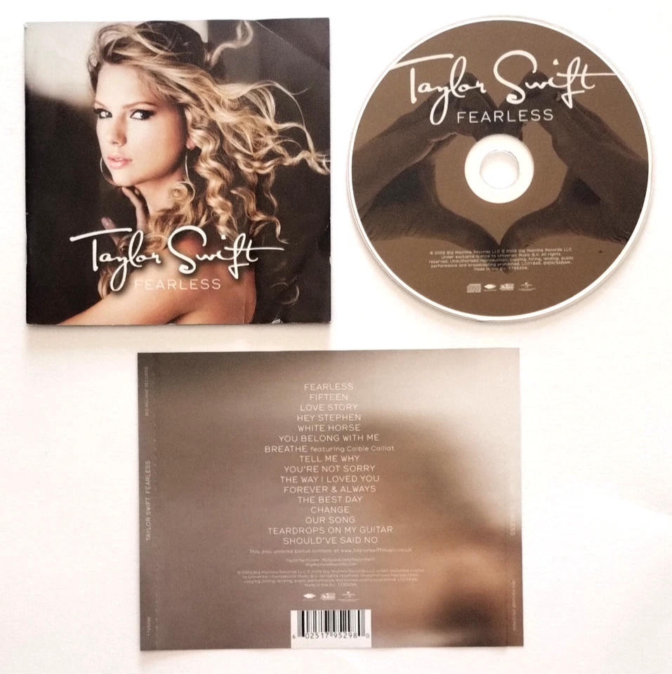Cd Taylor Swift Fearless Europe 2009 Pop R&B Music Vintage Compact Disc (L26) - Immagine 1 di 1