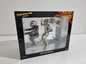 MINICHAMPS 312080190 Figurine V. Rossi/A. Nieto MotoGP Le mans 2008 #NEW - Picture 1 of 7