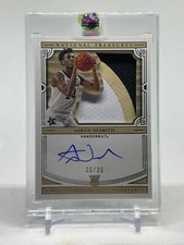 2020 Panini National Treasures Collegiate Aaron Nesmith Silhouettes RPA/35 (#80)