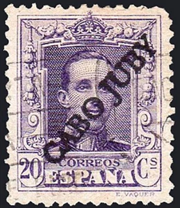 Cabo Juby - Edi o 25 - 1925 - Habilitado - 20 cts. - Imagen 1 de 1
