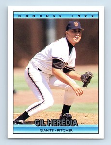 1992 Donruss Gil Heredia San Francisco Giants #737
