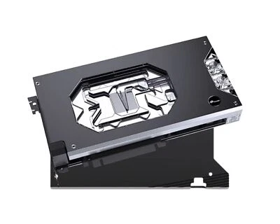 Bloque de agua GPU puerto final blindado Bykski con placa posterior para ASUS TUF GeForce R... Foto 1 de 4