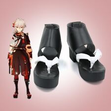 Genshin Impact Kaedehara Kazuha Flip Flops Thick Soled Sandals Cos Boots Shoes 
