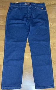 NWT Wrangler Flame Resistant Jeans 13 Original FR13MWZ Mens 38X32 Actual 40x34 - Picture 1 of 9