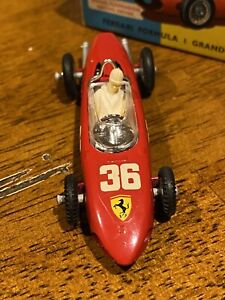 Corgi Toys Glidamatic  No. 154 Ferrari Formula 1 Grand Prix Race WITH Box