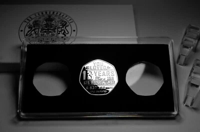 13th Birthday Silver Commemorative in Gift/Presentation Case. Son/Daughter 13