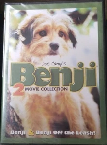 BENJI & BENJI OFF THE LEASH - NEW/SEALED DVD. 2 MOVIES! FAST U.S. SHIPPING. - Picture 1 of 2