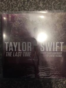 TAYLOR SWIFT 'THE LAST TIME' RARE ONE TRACK UK VIRGIN RECORDS PROMO CD - Picture 1 of 2