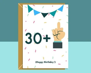 Funny 31st Birthday Card - For him or for her turning 31 years old - Picture 1 of 3
