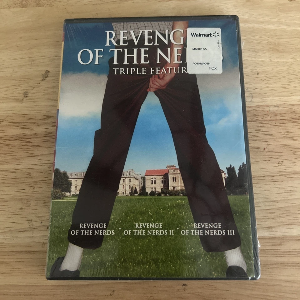 Revenge of The Nerds Triple Feature 2010 DVD Set All 3 Nerd Movies