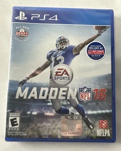 Madden 16 NFL PlayStation 4 PS4 NEW Factory Sealed 2016 - Picture 1 of 7