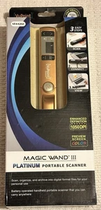 NIP! VuPoint Solutions ST442GC Magic Wand III Platinum Portable Scanner 1050 DPI - Picture 1 of 8