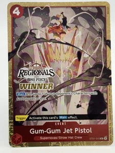 Pistola de chorro de goma ST01-015 EN UNA PIEZA TCG 2024 GANADOR REGIONAL EN LÍNEA-NM - Imagen 1 de 4