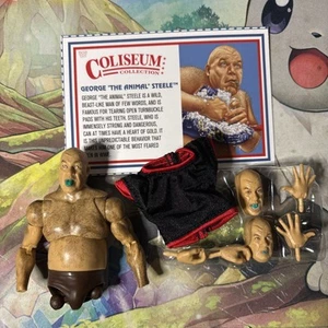 Mattel WWE Coliseum Collection Ultimate Edition George The Animal Steele Parts - Picture 1 of 2