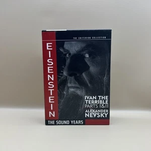 Eisenstein: The Sound Years Parts 1 & 2 Ivan the Terrible & Alexander Nevsky DVD - Picture 1 of 4