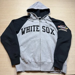 Vintage Chicago White Sox World Series 2005 Hoodie Medium Majestic Champions - Picture 1 of 13