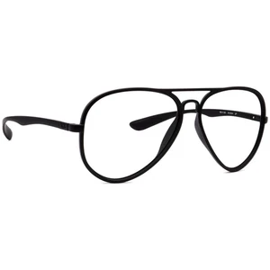 Ray-Ban Sunglasses Frame Only LiteForce RB 4180 W3364 Black Aviator Italy 58 mm - Picture 1 of 6