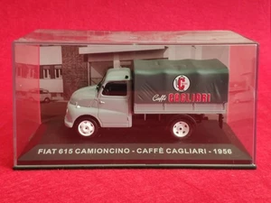 FURGONCINO PUBBLICITARIO 1:43 FIAT 615 CAMIONCINO CAFFE' CAGLIARI 1956 VINTAGE - - Foto 1 di 7