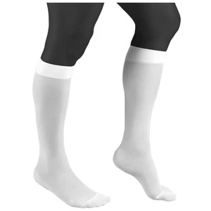 Sheer Compression Stockings, 15-20 mmHg Support, Women's Medium Nylons, Knee ... - Picture 1 of 6