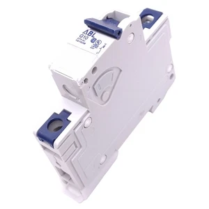 Altech ABL Sursum 1G10UM Circuit Breaker, 1-Pole, 10A, 277VAC Max, DIN Rail - Picture 1 of 6