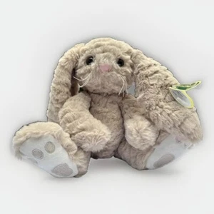 Bearington Java The Stuffed Beige Easter Bunny/Rabbit Plush cuddle Animal|10” - Picture 1 of 24