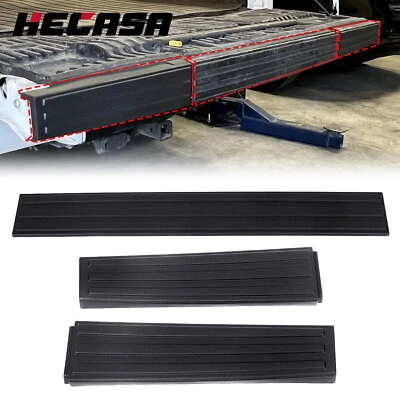 HECASA For 2009-2014 Ford F150 Flexible Flex Step Tailgate Molding Trim Black Foto 1 de 4
