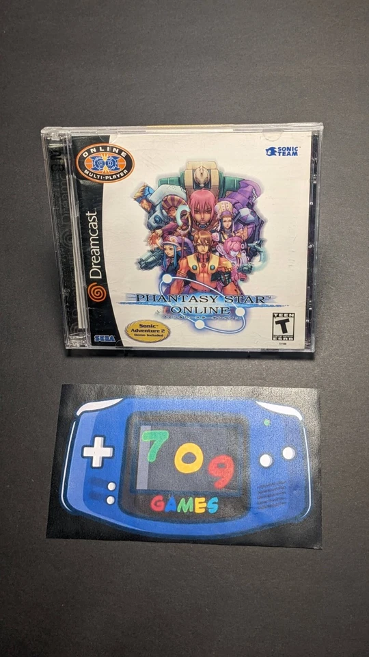 Phantasy Star Online (Sega Dreamcast, 2001) COMPLETO en caja Foto 1 de 1