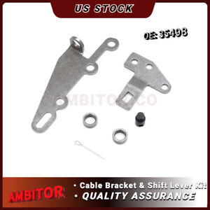 Automatic Transmission Shifter Cable Bracket Kit Fit for GM TH-350/TH-400 35498